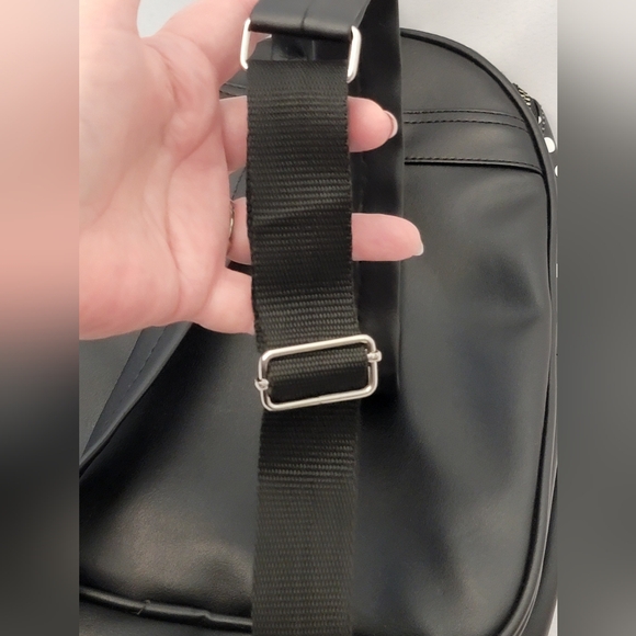 Betty Boop Black and White Polka Dot Backpack with Red Accent - Picture 4 of 8